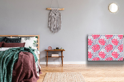 Magnet Heizkörperverkleidung Rosa blätter