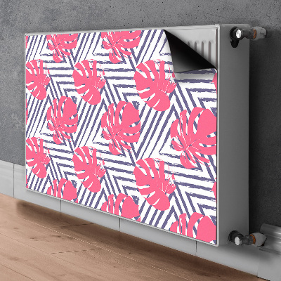 Magnet Heizkörperverkleidung Rosa blätter