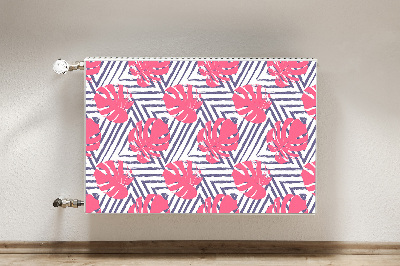 Magnet Heizkörperverkleidung Rosa blätter