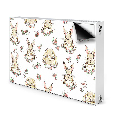 Heizkörperverkleidung magnet Hellbraune kaninchen
