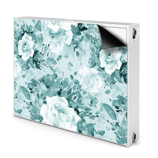 Heizkörperverkleidung magnet Blaue blumen