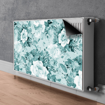 Heizkörperverkleidung magnet Blaue blumen