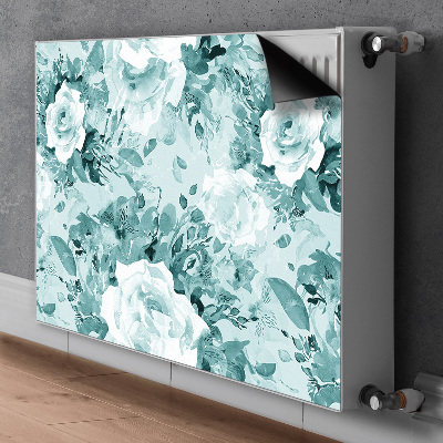 Heizkörperverkleidung magnet Blaue blumen