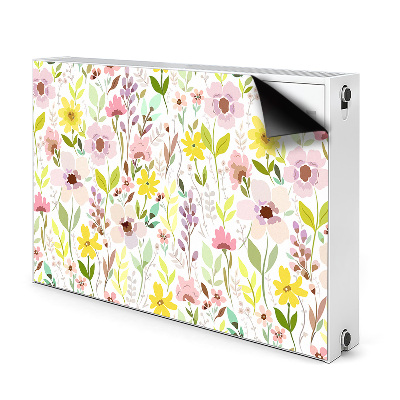 Heizkörperverkleidung magnet Farbenfrohe blumen