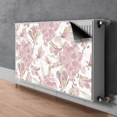 Heizkörperverkleidung magnet Hibiskus blassrosa
