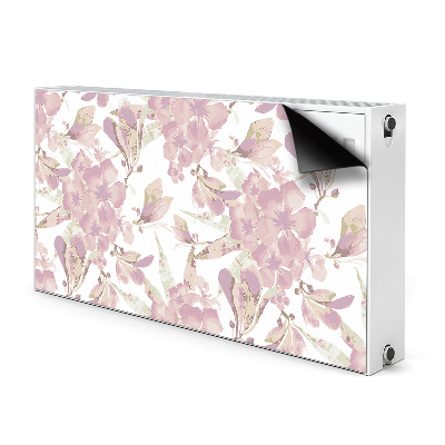 Heizkörperverkleidung magnet Hibiskus blassrosa