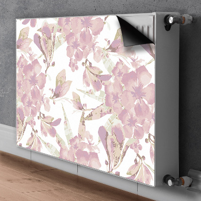 Heizkörperverkleidung magnet Hibiskus blassrosa