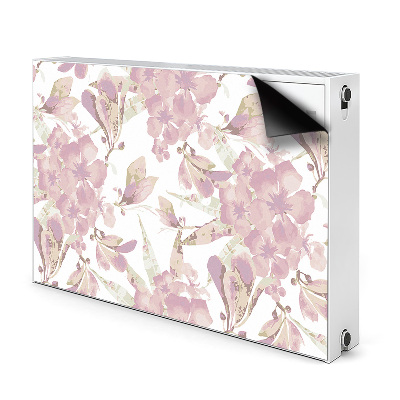 Heizkörperverkleidung magnet Hibiskus blassrosa