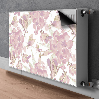 Heizkörperverkleidung magnet Hibiskus blassrosa