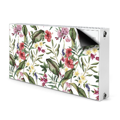 Magnet Heizkörperverkleidung Tropische blumen
