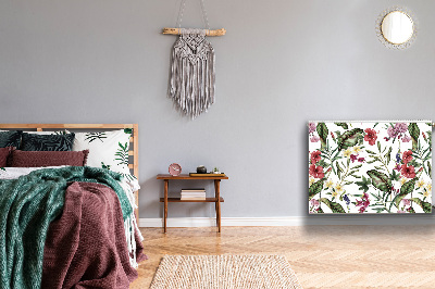 Magnet Heizkörperverkleidung Tropische blumen