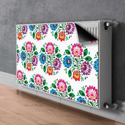 Heizkörperverkleidung magnet Blumen im volksstil