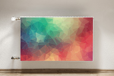 Heizkörperverkleidung magnet Buntes 3d-muster