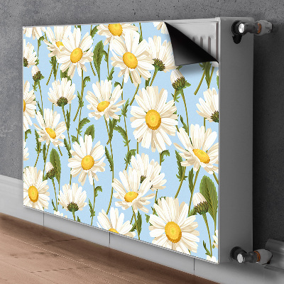 Heizkörperverkleidung magnet Kamilleblüten