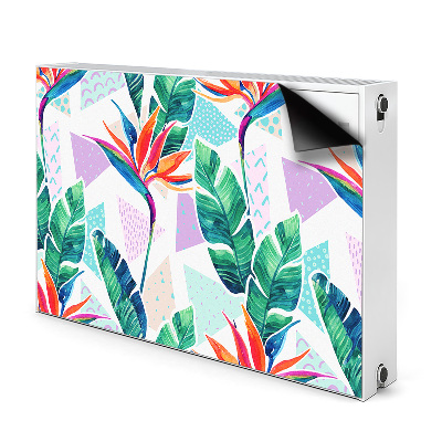 Magnet Heizkörperverkleidung Tropische flora