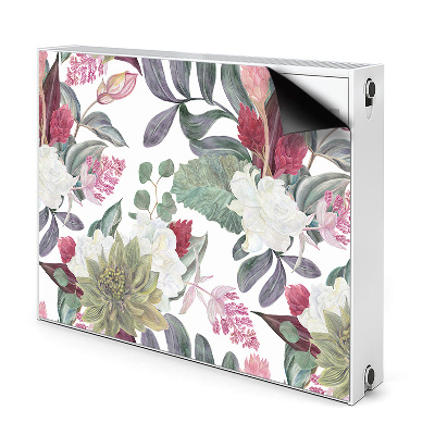 Heizkörperverkleidung magnet Farbenfrohe blumen