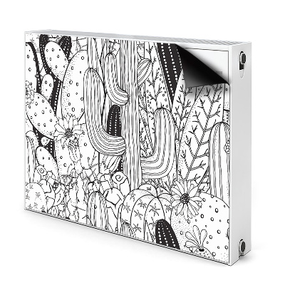 Heizkörperverkleidung magnet Cactus-comic-buch