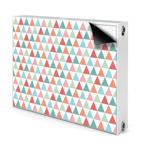 Heizkörperverkleidung magnet Bunte dreiecke