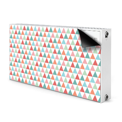 Heizkörperverkleidung magnet Bunte dreiecke