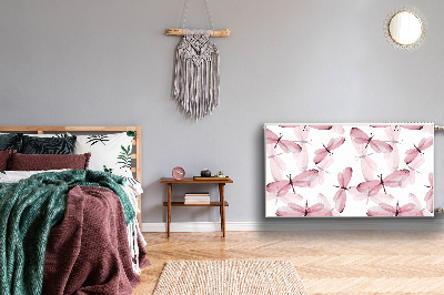 Magnet Heizkörperverkleidung Rosa libellen