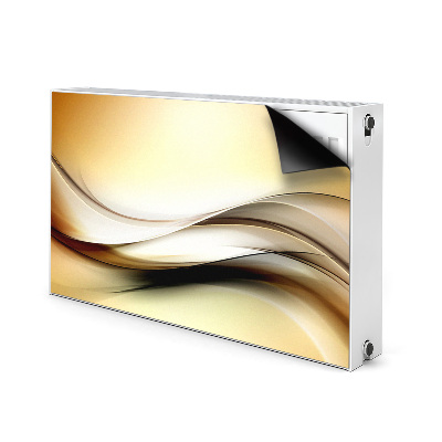 Magnet Heizkörperverkleidung Beige abstraktion