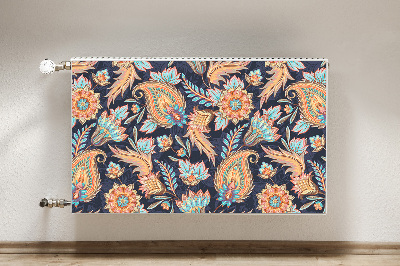 Dekorative Heizkörperabdeckung Paisley