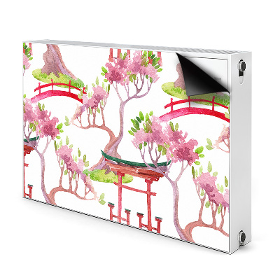 Heizkörperverkleidung magnet Japanische motive