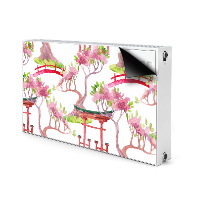 Heizkörperverkleidung magnet Japanische motive