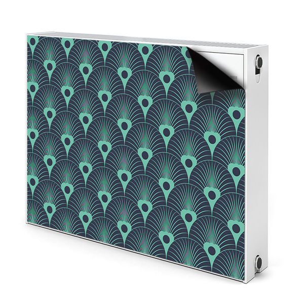 Dekorative Heizkörperabdeckung Neondesign