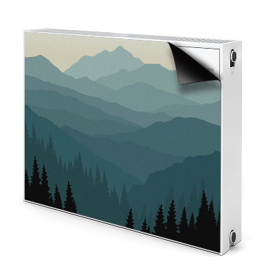 Magnet Heizkörperverkleidung Blick auf die berge