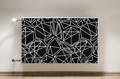 Heizkörperverkleidung magnetisch Geometrische formen