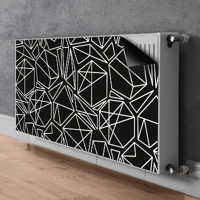 Heizkörperverkleidung magnetisch Geometrische formen