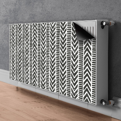 Heizkörperverkleidung magnetisch Stammesmuster