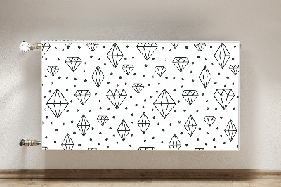 Magnet Heizkörperverkleidung Ziehte diamanten