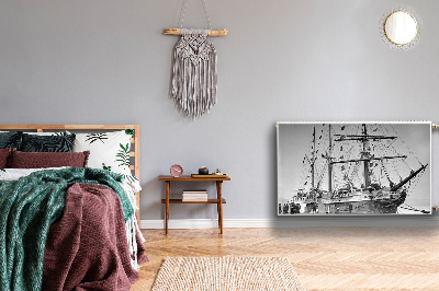 Magnet Heizkörperverkleidung Vintage ship