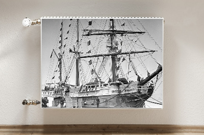 Magnet Heizkörperverkleidung Vintage ship