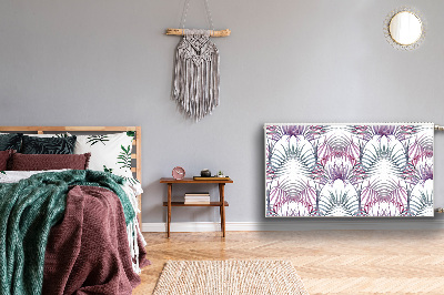 Magnet Heizkörperverkleidung Rosa blätter
