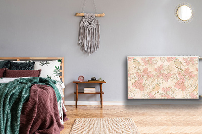 Magnet Heizkörperverkleidung Beige vögel