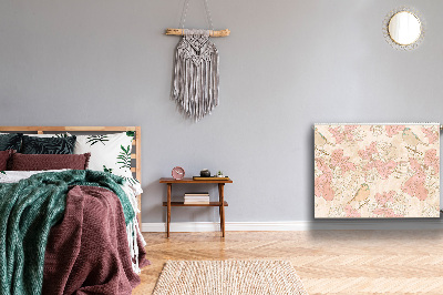 Magnet Heizkörperverkleidung Beige vögel