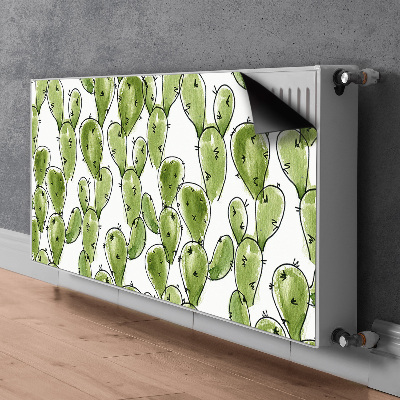 Heizkörperverkleidung magnet Boho cactus