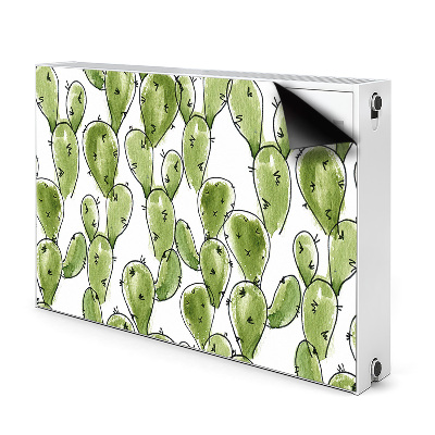 Heizkörperverkleidung magnet Boho cactus