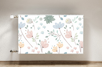 Heizkörperverkleidung magnet Frühlingsblumen