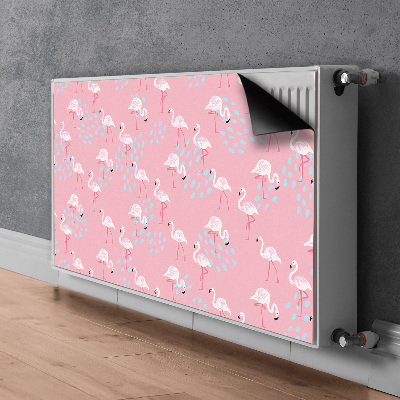 Heizkörperverkleidung magnetisch Flamingos