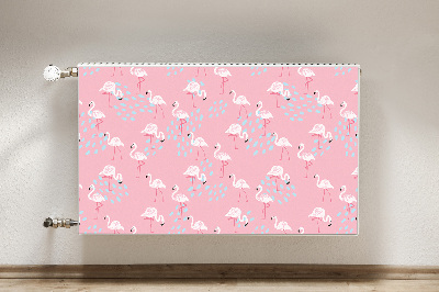 Heizkörperverkleidung magnetisch Flamingos