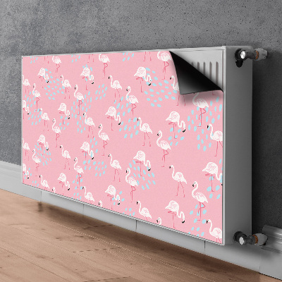 Heizkörperverkleidung magnetisch Flamingos