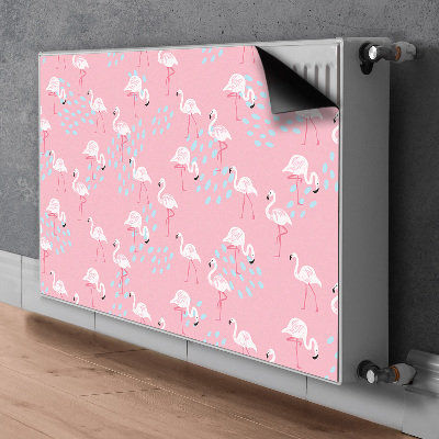 Heizkörperverkleidung magnetisch Flamingos