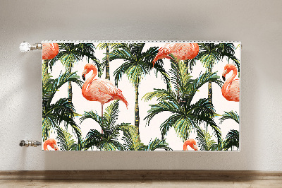 Heizkörperverkleidung magnetisch Flamingos