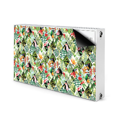 Heizkörperverkleidung magnet Blumen und vögel