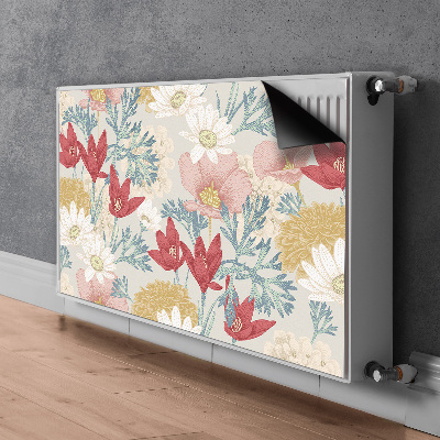 Magnet Heizkörperverkleidung Frühlingsblumen