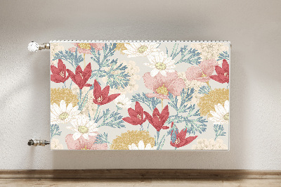 Magnet Heizkörperverkleidung Frühlingsblumen
